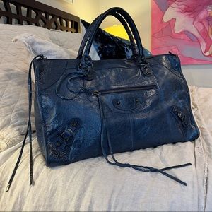 Balenciaga Work Bag 2008 Marine